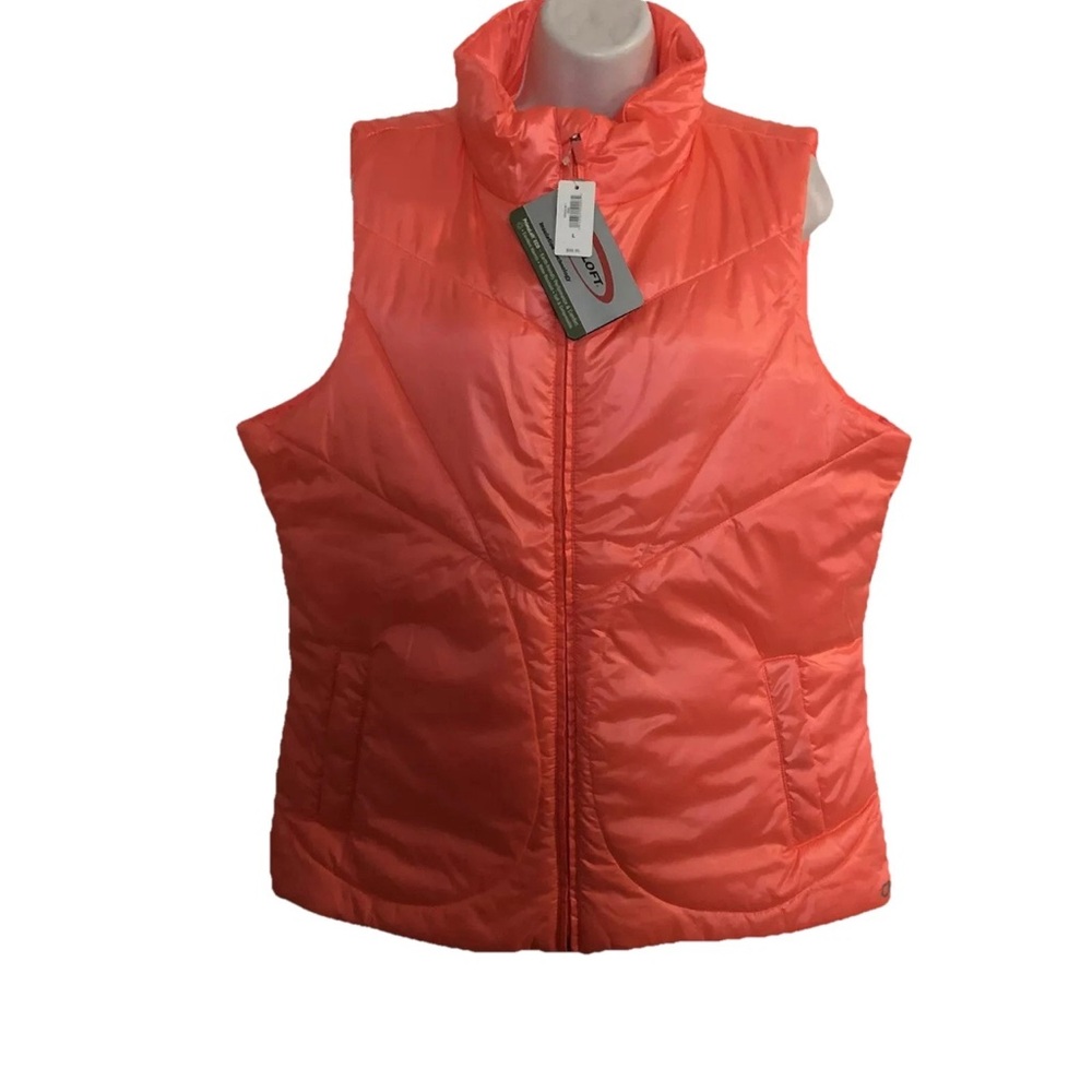 GAP Bright Orange Puffer Vest